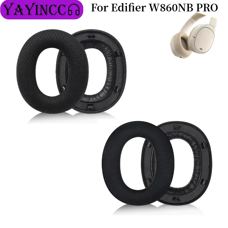 

Replacement Breathable football net Earpads Foam Ear Pads For Edifier W860NB PRO Headphones Earmuff/Earphone Sleeve Headset ，