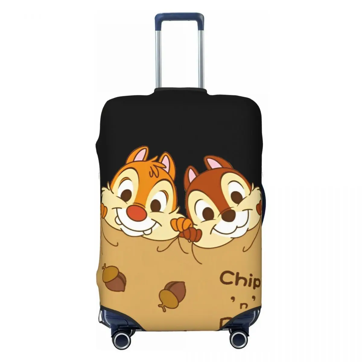 

Kawaii чип 'n' Дейл мультфильм чехол для чемодана аниме животный принт круизная поездка отпуск забавные принадлежности для багажа защита