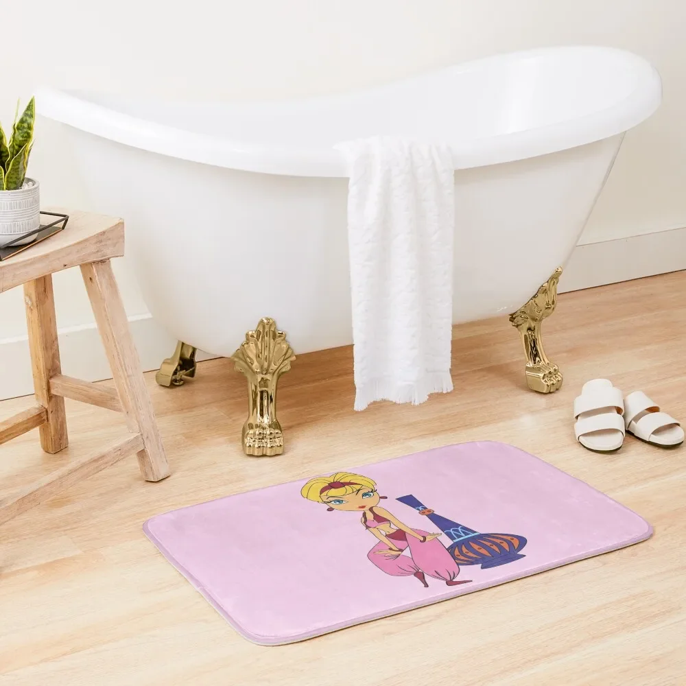 

I Dream of Jeannie 2 Bath Mat Non-Slip And Washable Kitchen Entrance Carpet Toilet Carpet Absorbent Carpet For Bathroom Mat