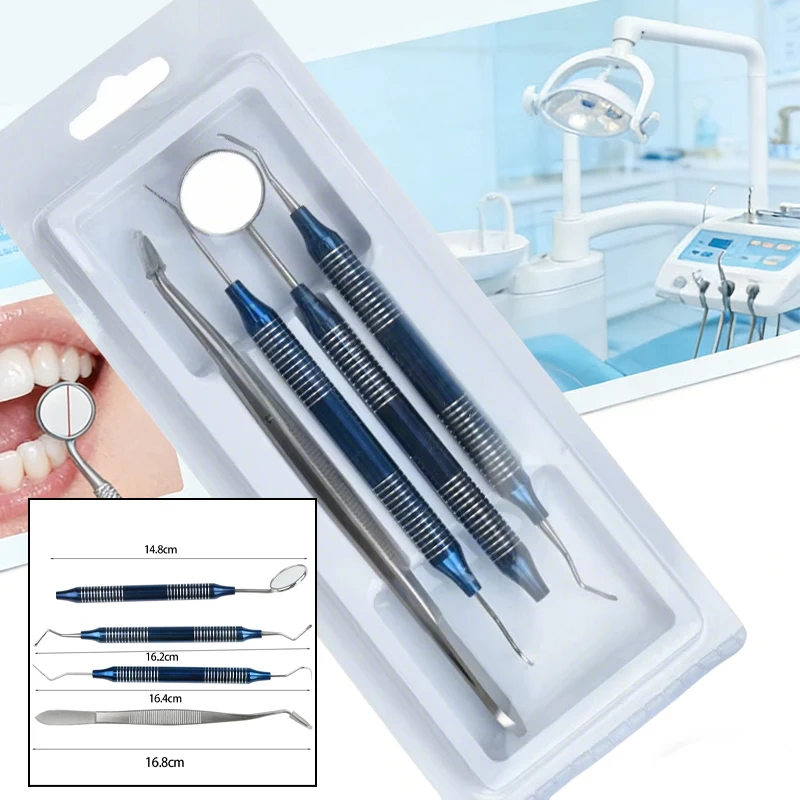 

Набор для удаления зубного камня из нержавеющей стали: профессиональные инструменты для чистки зубов, удаления налета, для гигиенистов и путешествий, для ухода за полостью рта