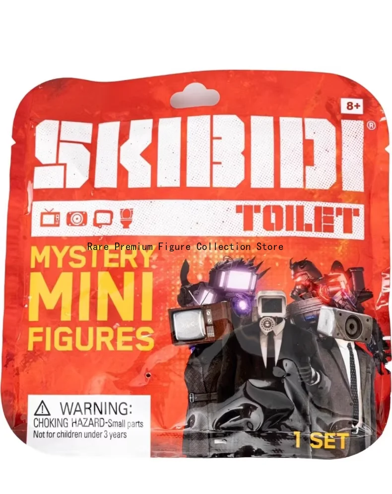 Versão de exportação autêntica Skibidi Toilet Series Blind Box, novo e selado de fábrica para colecionadores e ventiladores