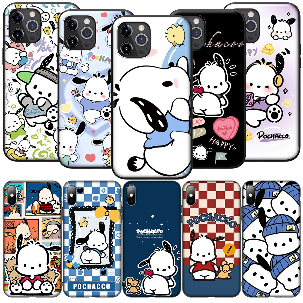 H-40 Cute Pochacco Dog New Phone Case for Huawei Nova 5T 4E 3i 3 2 2i Y6 Y6P Y7 Y9 Honor 20 20s 9X 7C Prime Lite 2019