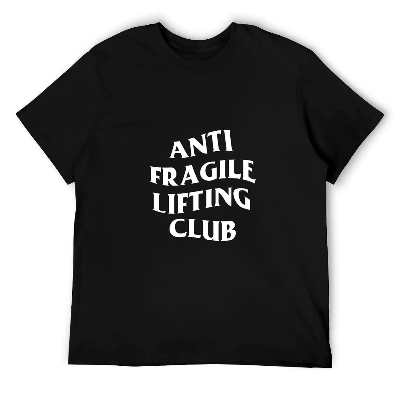 Anti Fragile Lifting Club T-Shirt homme T-Shirt coton haute qualité t-shirts pour homme graphique vintage T-Shirt