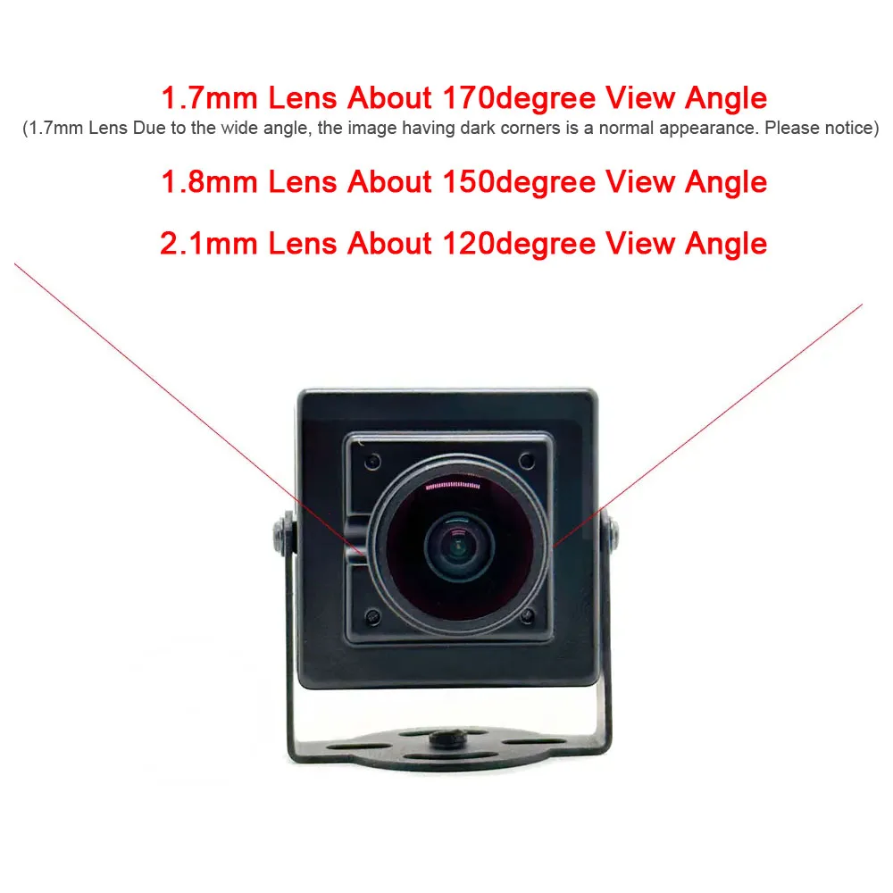 2K 4MP / 4K 8MP USB Mini USB Webcam Wide Angle 170/150degree 120degree 30fps High Speed Plug And Play Live Streaming USB Camera