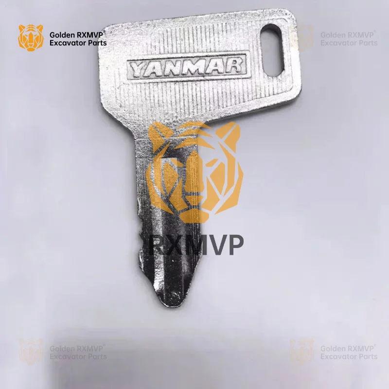 For 1pc 301 Excavator Ignition Key For VIO15 VIO15-2 VIO17 For Yanmar Engineering Vehicle Accessory