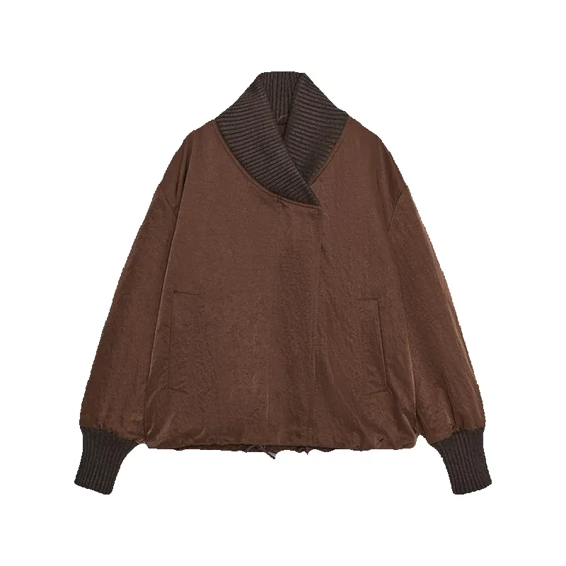 

Винтажные универсальные пальто, нишевый дизайн, свободная женская куртка, верхняя одежда в стиле ретро, модная модная новинка 2025 года, осенняя женская уличная одежда