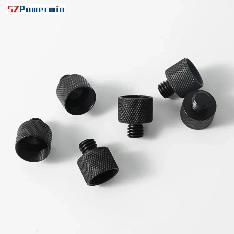 SZPowerwin 10 pz/lotto Fotografia Vite Da 5/8 Pollici A 3/8 Pollici Adattatore di Conversione In Lega di Alluminio Per Testa A Sfera Monopiede Treppiede