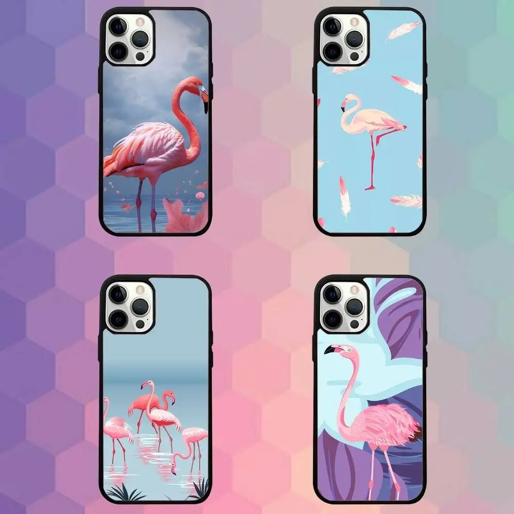 

Flamingo Artistic Pattern Phone Case For iPhone 16e,16,15,14,13,12,11,Plus,Pro,Max,Mini Magsafe Magnetic Wireless Charging