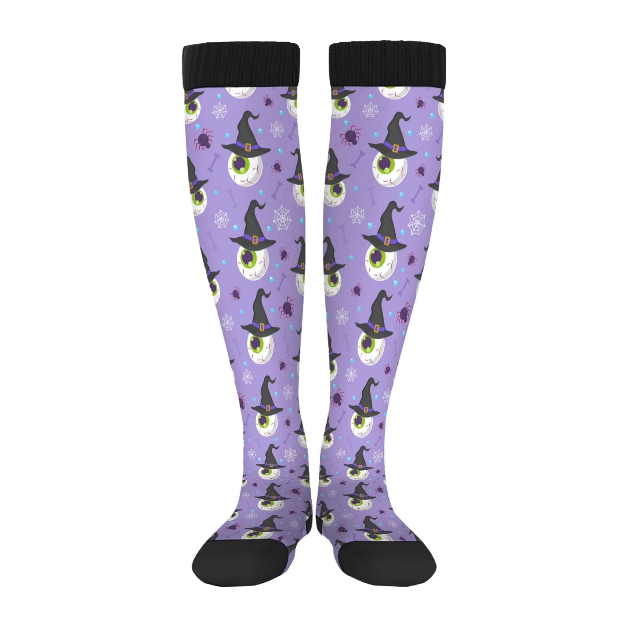 

Witch Eyeball Cartoon Socks Novelty Funny Stockings Halloween Party Gift Harajuku Style Unisex Comfortable Warm Hip Hop Socks