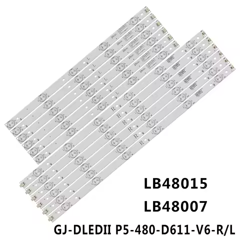 LED Backlight strip 48PFT4100/12 48PFT4100/60 48PFT5500/12 48PFG5000/78 BDL4830QL/00 For Planar SL4851 TH-48LFE8C