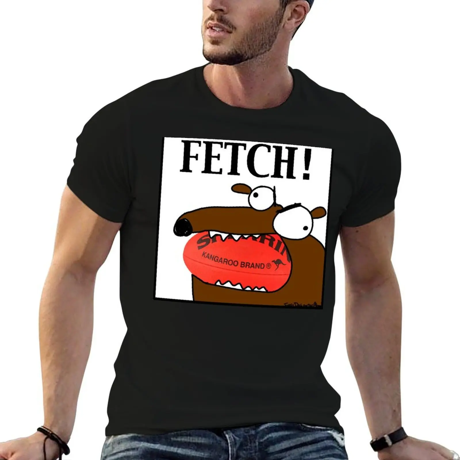 

Fetch! T-Shirt cotton t shirts high quality g man t shirts for men T-Shirt