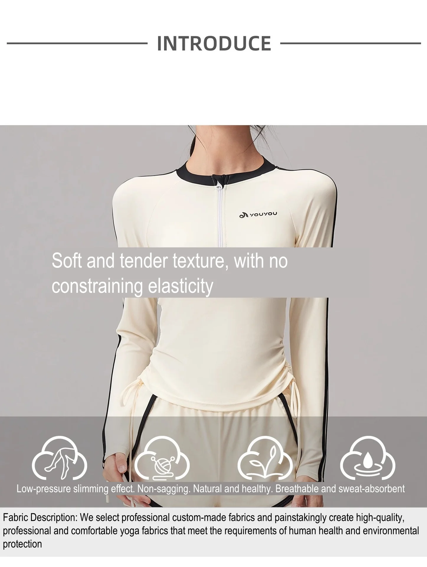 Women 2Pieces Outdoor WaterProof Surfing Beach Swim Shirt+Trunks Sun Protection Long Sleeve Quick-Dry Bathing Push Up SwimWear