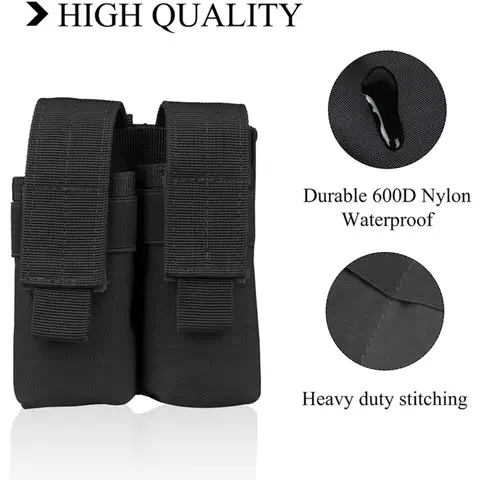 6 best sales डबल मैग पाउच - №4
