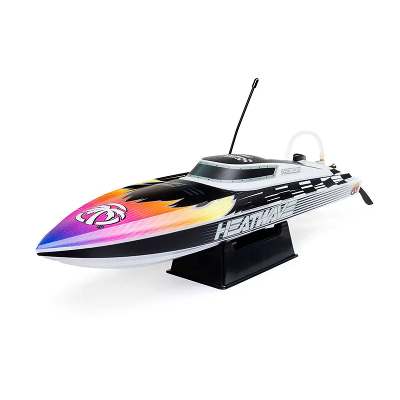 Horizon PROBOAT Recoil 2 18 인치 원격 제어 전기 자동 플립 브러시리스 스피드 보트 조정 보트 모델 장난감 선물