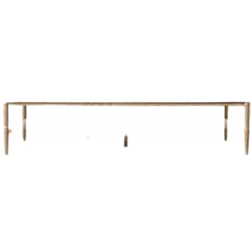 

American solid wood coffee table marble living room household French retro rectangular storage tea table