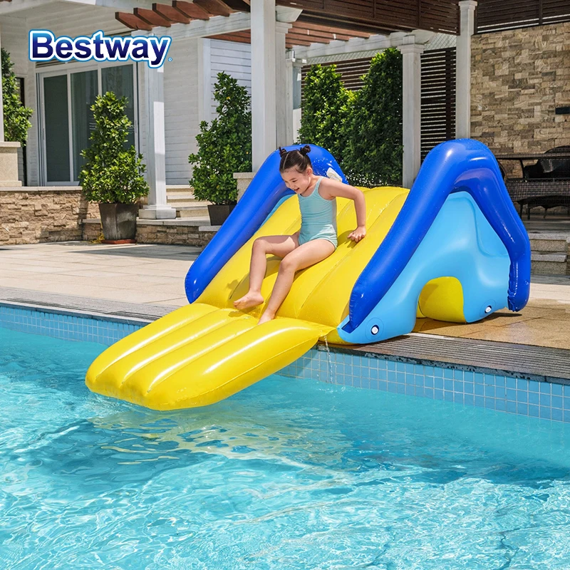 

Bestway 52453 надувная водная горка для бассейна водная горка со встроенным дождевателем 2,47 м x 1,24 м x 1,00 м