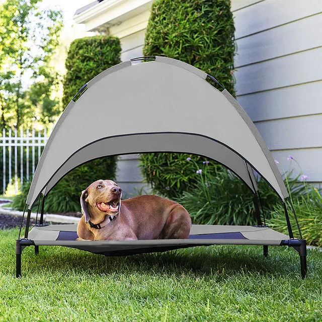 Cat Tent Folding Elevated Bed Pet Products Outdoor Picnic Travel Cozy Hammock Cat House Pet Small Dog House Accessories Products