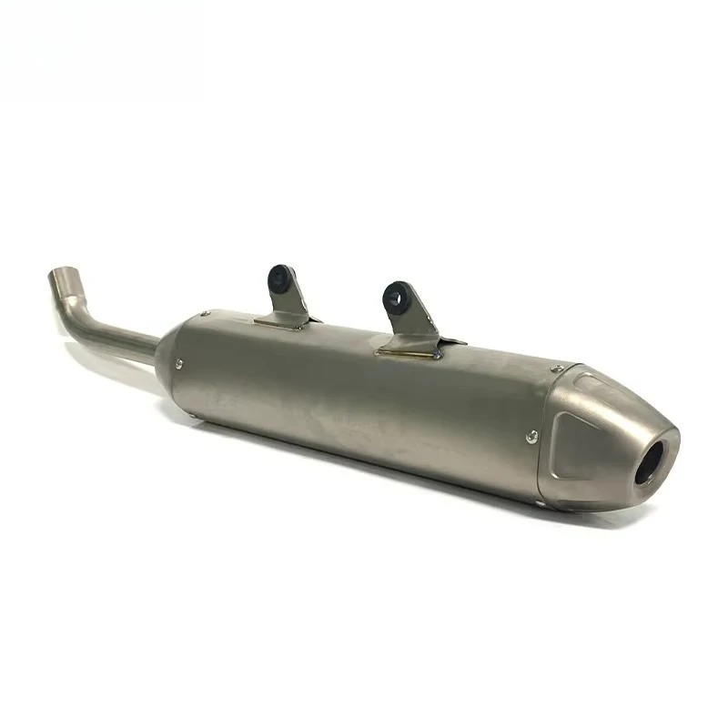Slip-on Exhaust for KTM250/300 EXC-/Hus TE250/300 2021-2023 Muffler Titanium Alloy Exhaust Universal Exhaust Escape 4