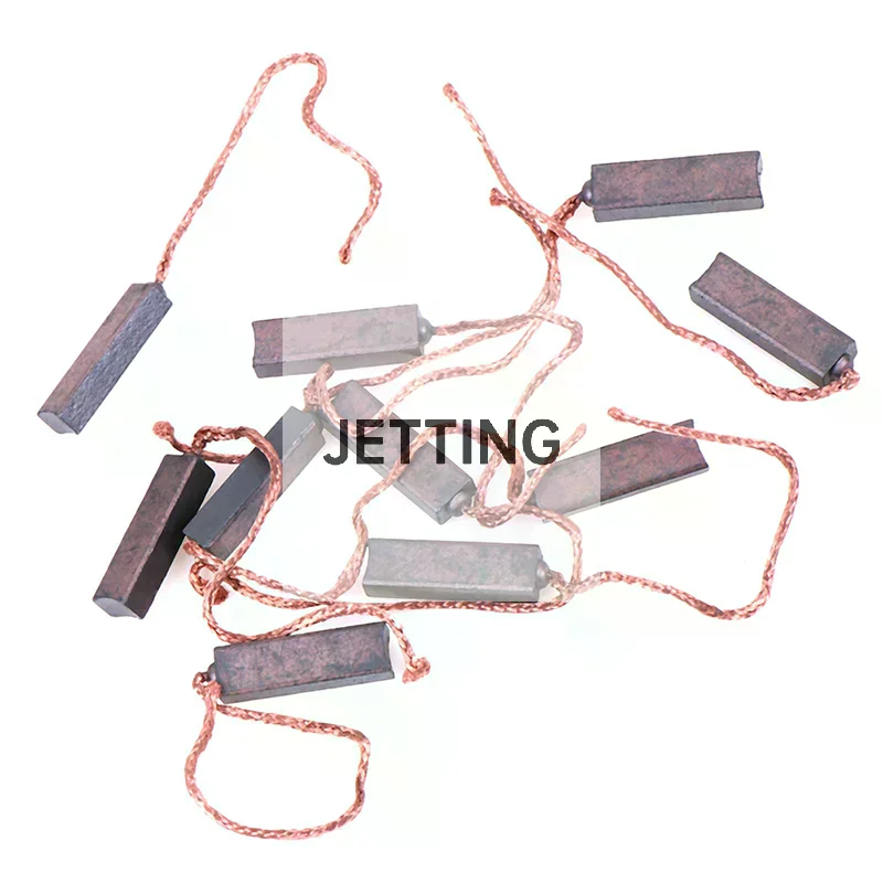 10Pcs 4.5* 6.5 *20mm Motor Carbon Brushes Regulator Carbon Brush