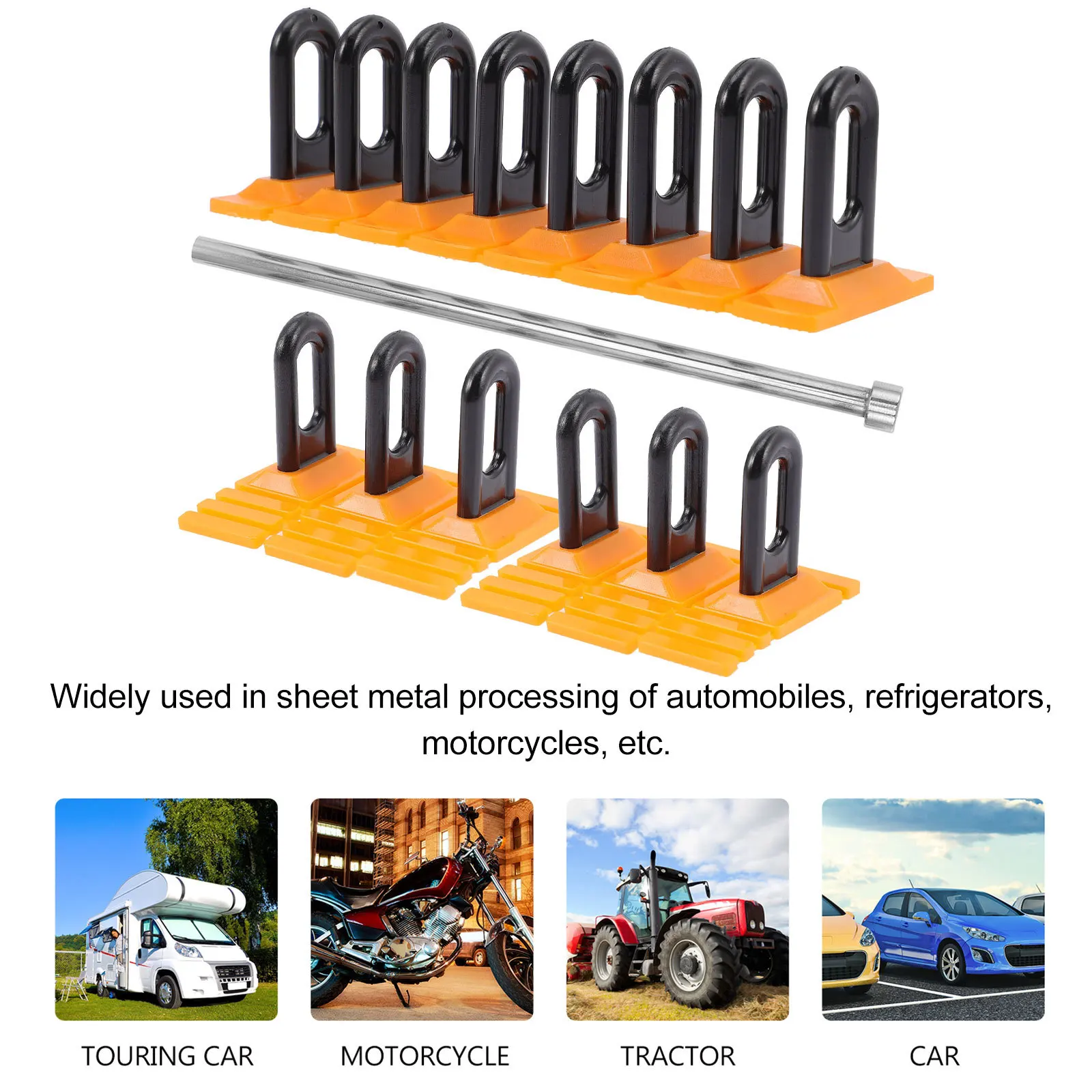 

1 Set Dent Removal Tools Heavy Duty Body Repair Tabs For Car Auto Motorcycle Washing Machine Small Dent Puller Non-Deformation
