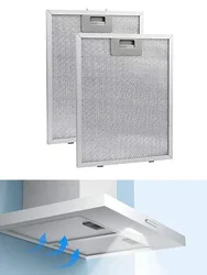 Filtros para campana extractora, filtro de ventilación de malla metálica, Extractor de cocina de 290X240X9mm, filtro de grasa para campana extractora de cocina, mejoras para el hogar