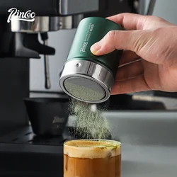 Bincoo powder spreader coffee powder cocoa powder matcha powder sieve tube 304 powder sifter coffee latte art printing mold