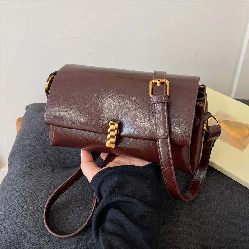 French Niche Quality Commuter Bag for Women 2026 Cross-border New Simple Underarm Bag, Versatile Women's Single-shoulder Bag