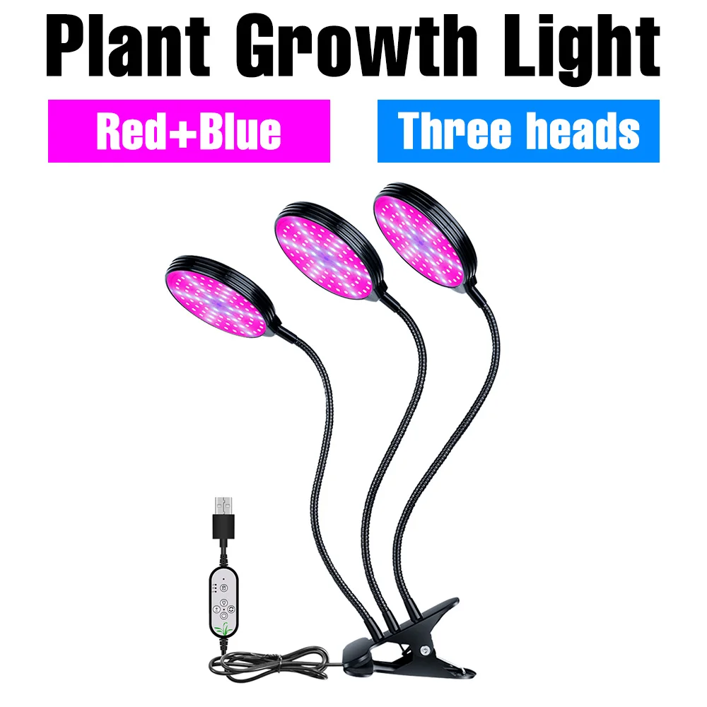 Hydrocultuur Groei Licht Waterdichte Led Plant Grow Bol Full Spectrum Usb Phyto Lamp Indoor Bloem Zaden Kas Kweek Tent