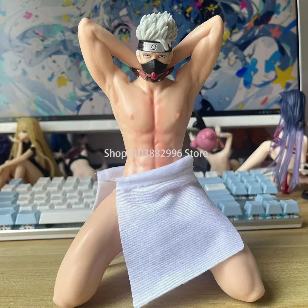 18cm japanische Anime Herren Homosexuell Figur Hatake Kakashi Hentai Action figur Erwachsene Sammlung nackt Modell Spielzeug