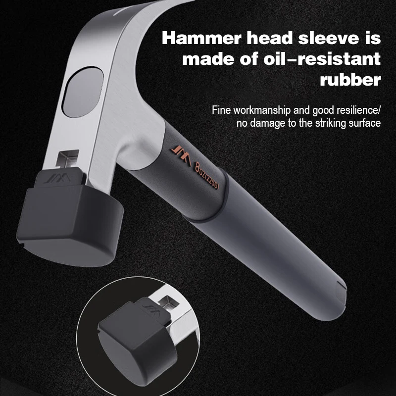 Jimihome High-Carbon Stahl Griff Klauen hammer multifunktion ale Haushalts sicherheits hammer ziehen Nagel Notfall Flucht werkzeuge