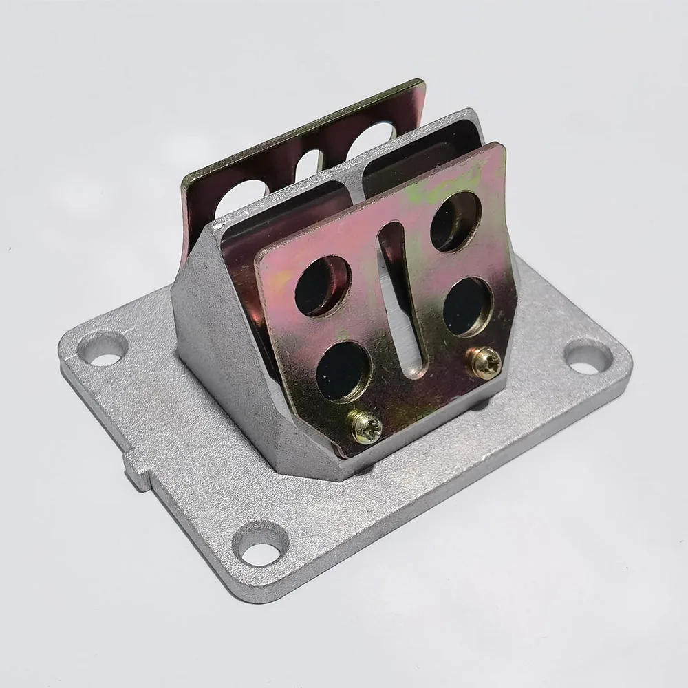 Reed Valve Block With Petals Membran Assy For YAMAHA DT125 RS125 DT 125 2 Stroke Moped Scooter Valves Motorcycle Parts Reeds