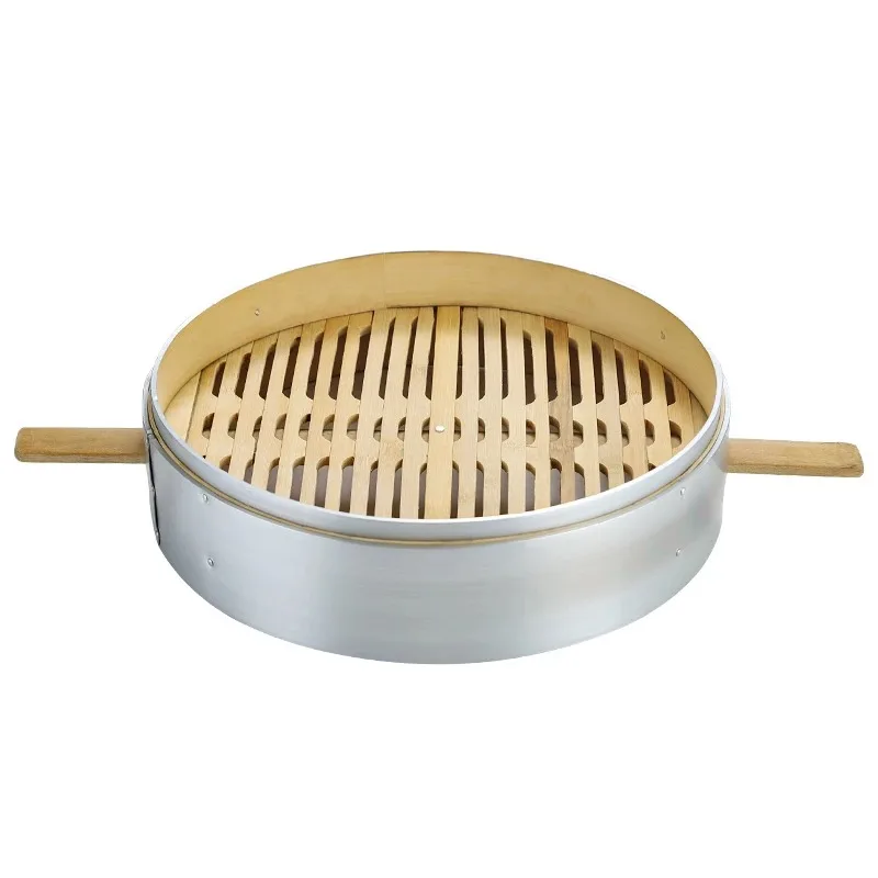 Commercial hemming small cage bag siu mai steamed dumplings small steamer bamboo steamer household