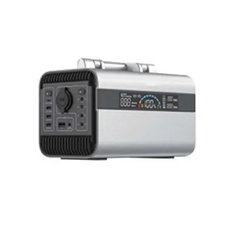 Portable 577wh Home & Outdoor Power Bank With Small Solar Energy Panel Generator Station Lithium Ion Battery Type