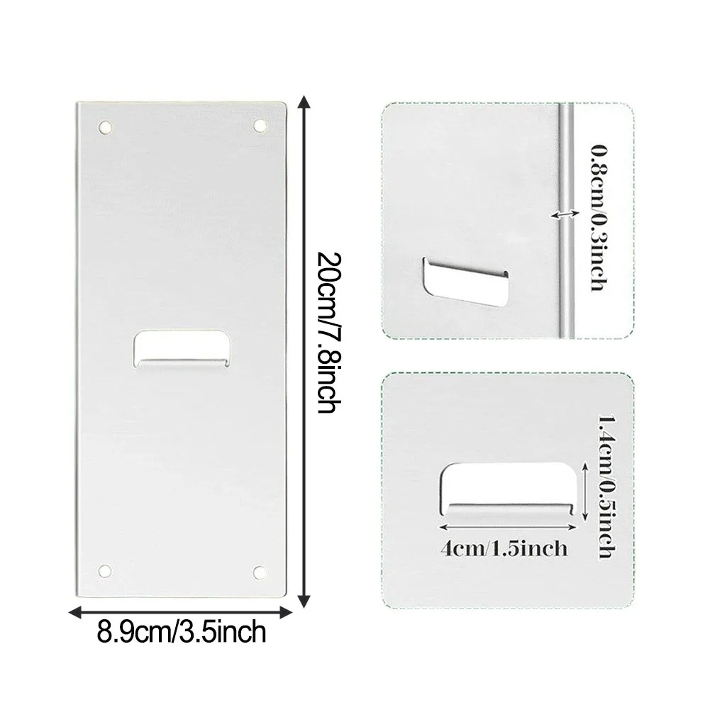 Mail Post Connector Bracket for 4x4 Inch Posts to Extend Existing Structure for Standard Mailbox Mounting Height