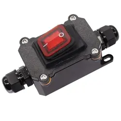 Renovation Of High-Power IP65 Online Outdoor Waterproof Junction Box With High Current Ship Type Switch 12/220V And LED Light