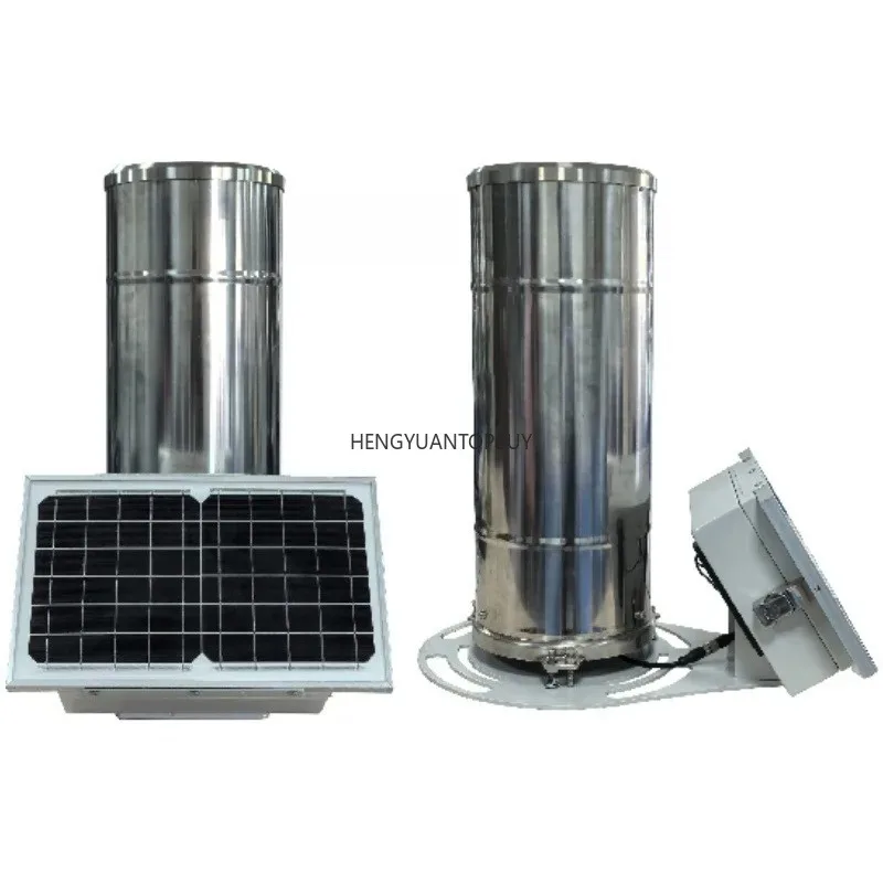 Stainless steel integrated intelligent rain gauge station, high precision (± 2%) dual SIM communication IP66 waterproof OEM flow
