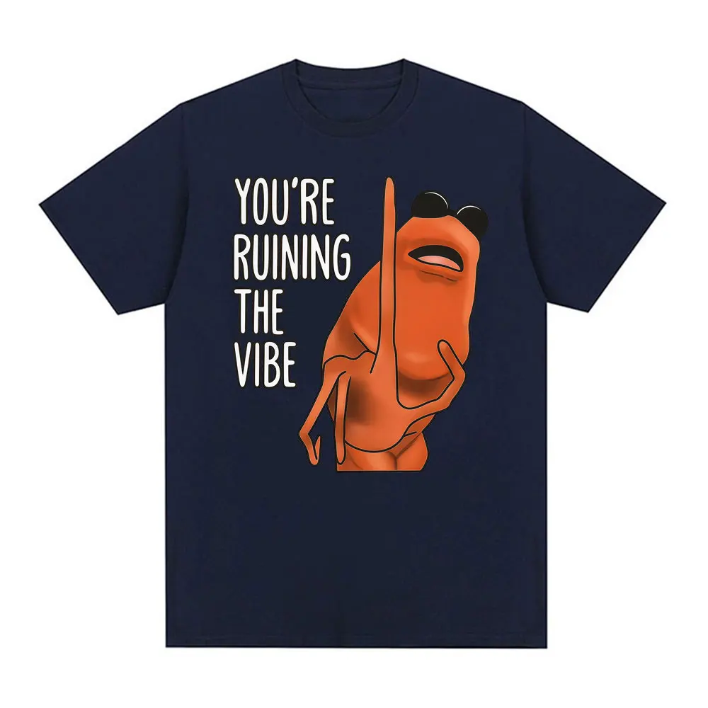 أنت تدمير فيبي مضحك ماركوس الدودة تي شيرت الرجال النساء موضة الفكاهة نمط تي شيرت القطن عادية قصيرة الأكمام تي شيرت