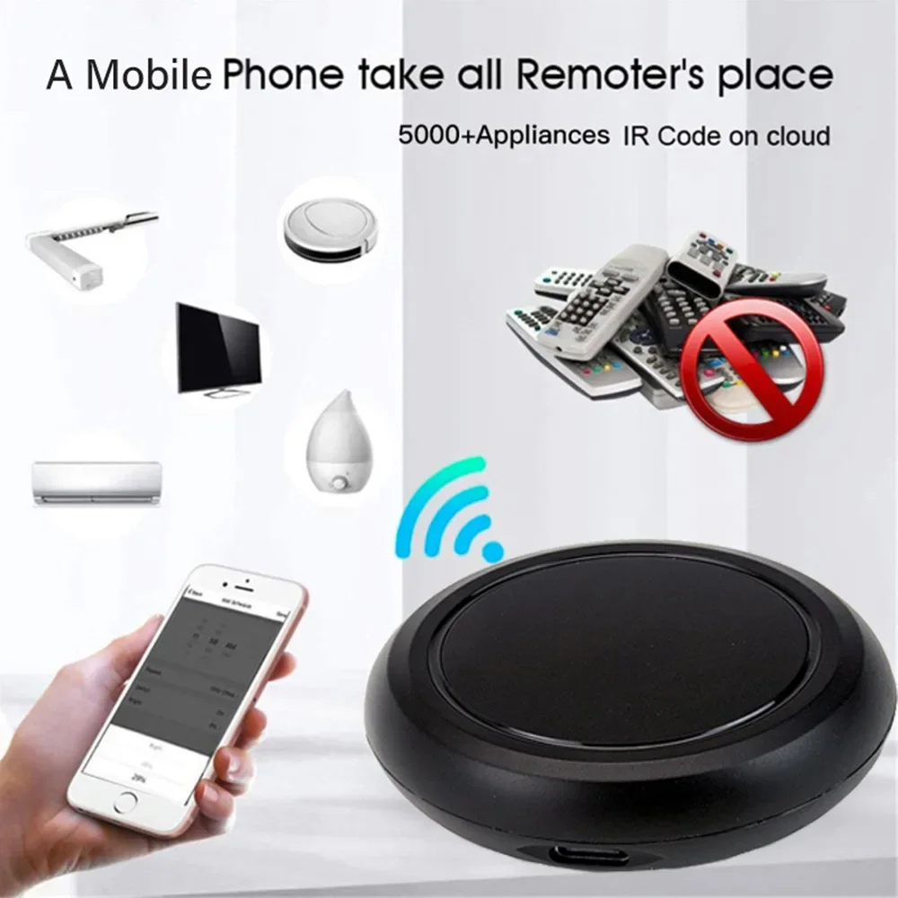 Télécommande universelle Smart WiFi IR, télécommande infrarouge, Tuya, Smart Life, commande vocale, Alexa, Google Home