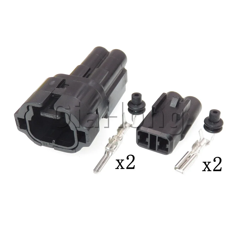 1 Set 2 Ways AC Assembly 6180-2452 Automobile Reversing Radar Oxygen Sensor Wire Socket 6187-2802 Auto Parts Car Plug