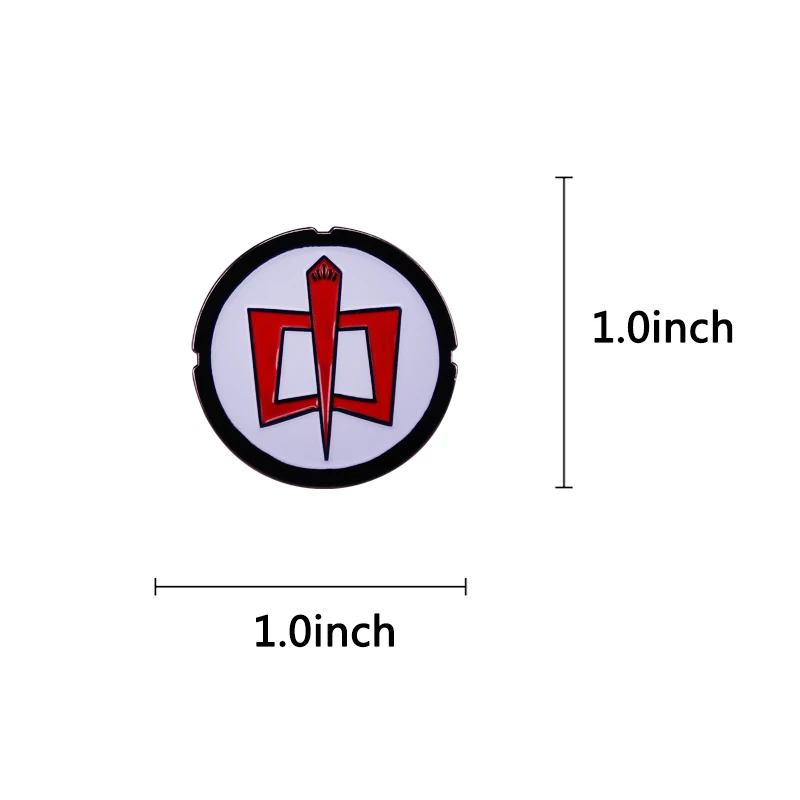 Greatest American Hero Logo Enamel Pin Brooch Badge 80s Superhero TV Show Jewelry Gifts view 4