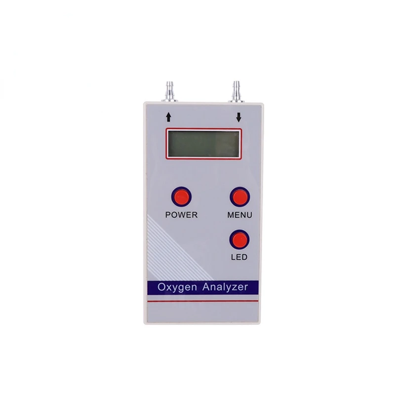 

Ultrasonic oxygen analyzer, concentration, flow rate, pressure for oxygen concentrator