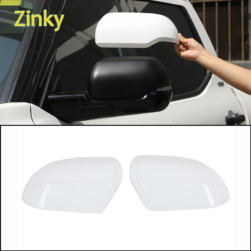 

2x АБС-пластик из углеродного волокна, внешнее зеркало заднего вида, декоративная крышка, подходит для Toyota Tundra/Sequoia Pickup 2022 + аксессуары