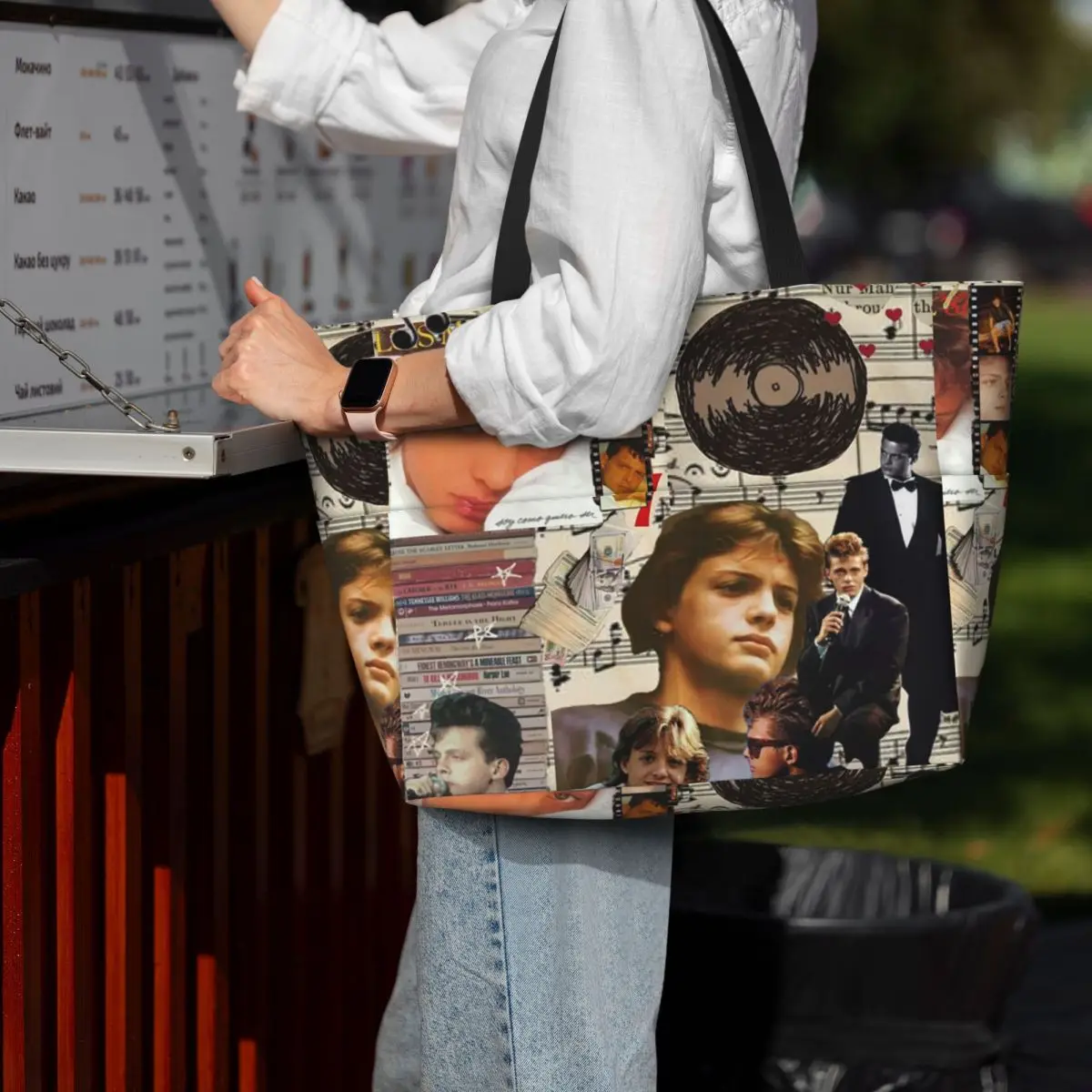 

Luis Miguel Singer Beach Tote Bag Sport Gym Yoga Duffle Large Tote Bag Women Travel Bag Fitness bag