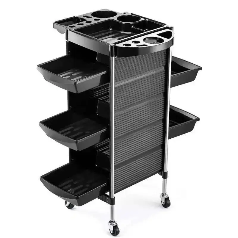Nordic Hair Salon Rolling Cart Beauty Salon Drawers Storage Creativity Hotel Trolley Barber Shop Salon Furniture Carrinho FYST