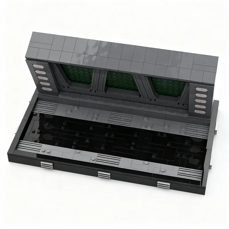 825 個 MOC 堅所インキジトゥリウス廊下ジオラマスターバトルモデルビルディングブロック建築クリスマスギフトおもちゃ子供