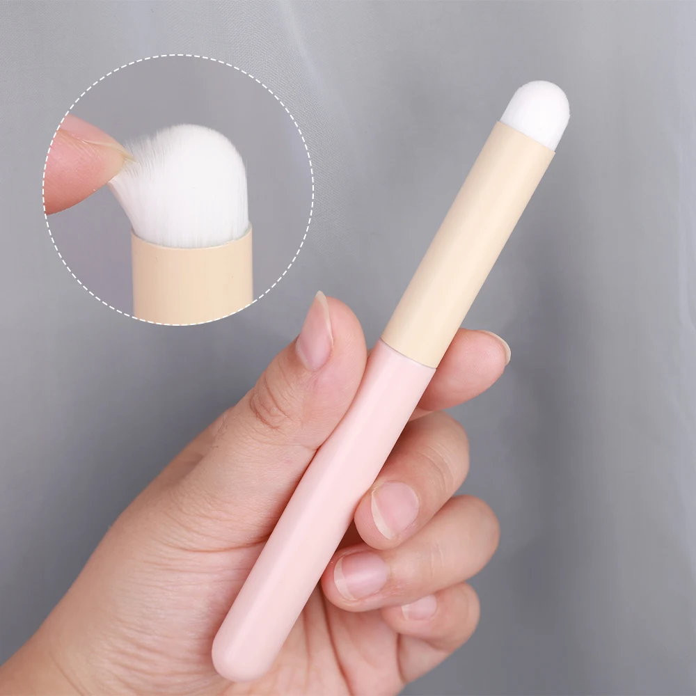 Schwamm Concealer Make-Up Pinsel Lippenstift Lip Pinsel Weichen Make-Up Pulver Puff Nass Trocken Verwenden Gesicht Konturierung Blending Make-Up Pinsel