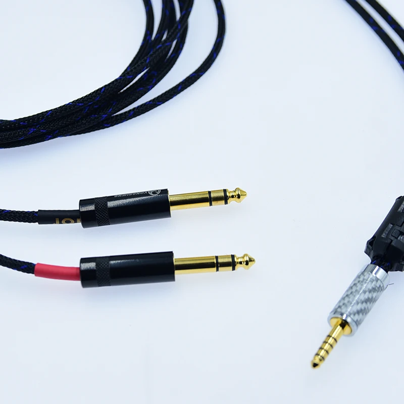 HIFI Canare L-4E6S 4.4MM Male4.4 To Dual 6.5MM Male 1/4 Inch 2 X 6.35 MM TRS Balanced Y Splitter Audio Cable