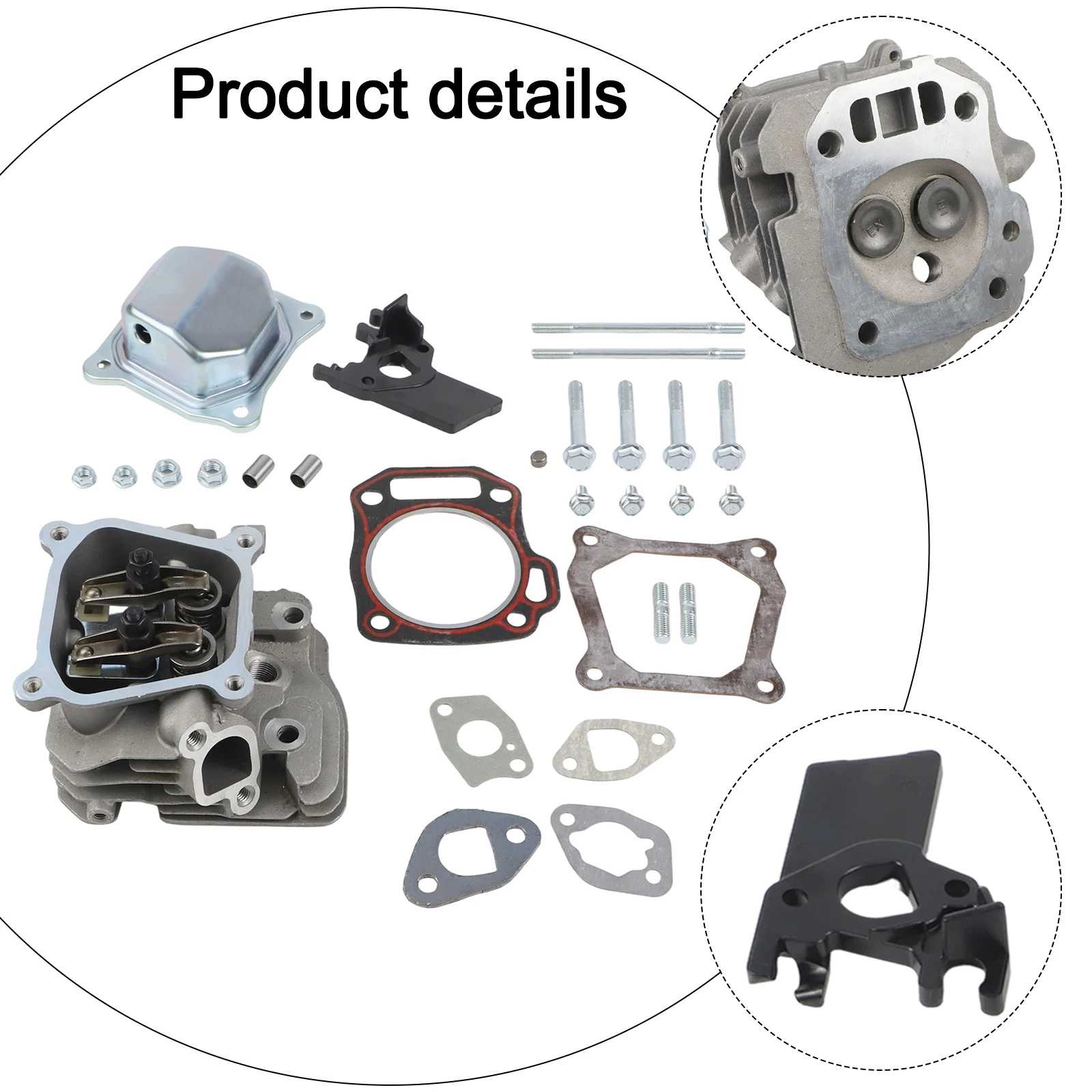 Engine Compatibility Replacement Cylinder Head Assembly for Honda For GX160 and For GX200 Maintenance Solution
