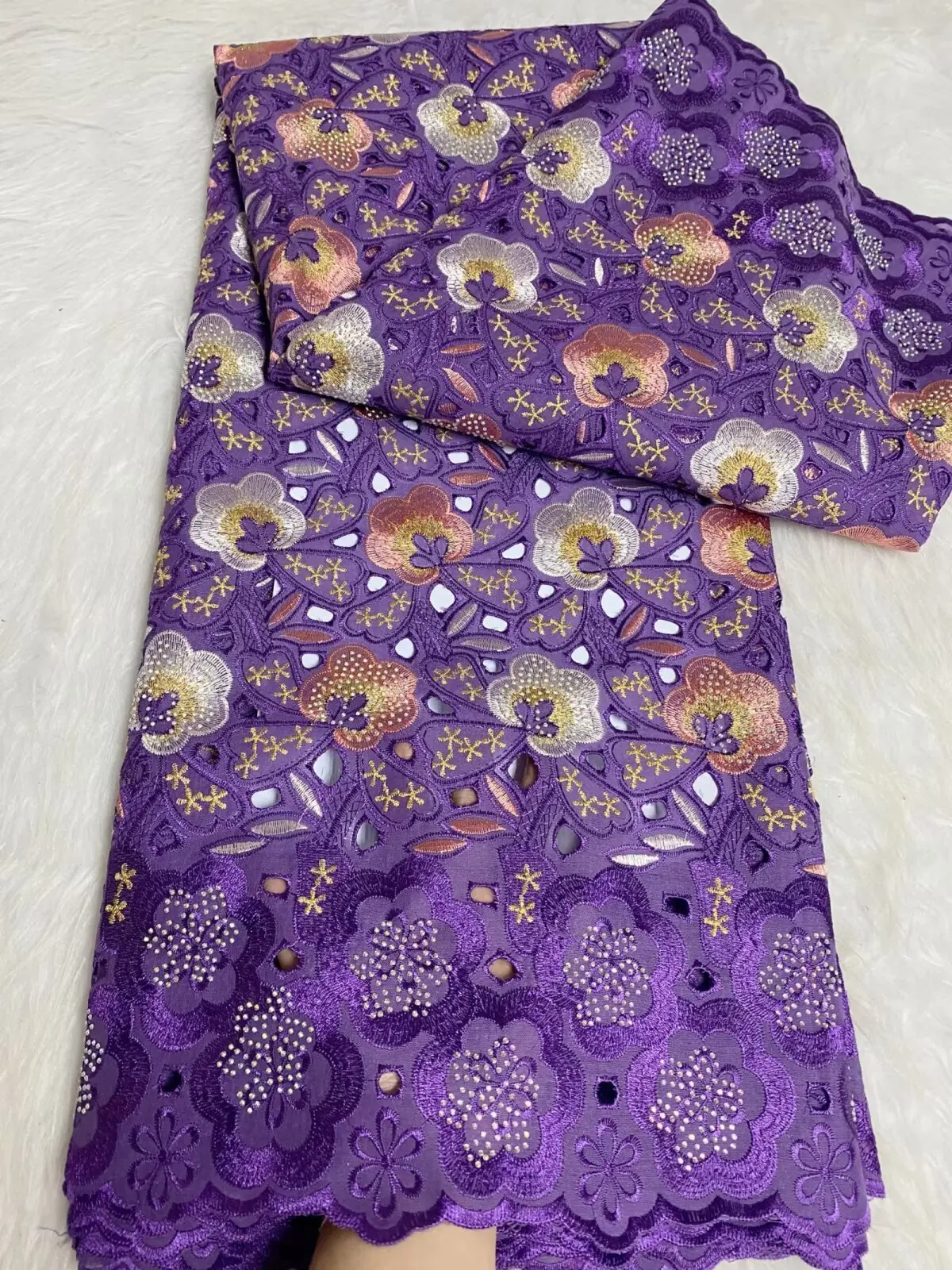 

Luxury African Man Dry Cotton Lace Fabric Swiss Voile 2025 Nigerian Lace Fabric High Quality Embroidery For DIY Clothing Sewing