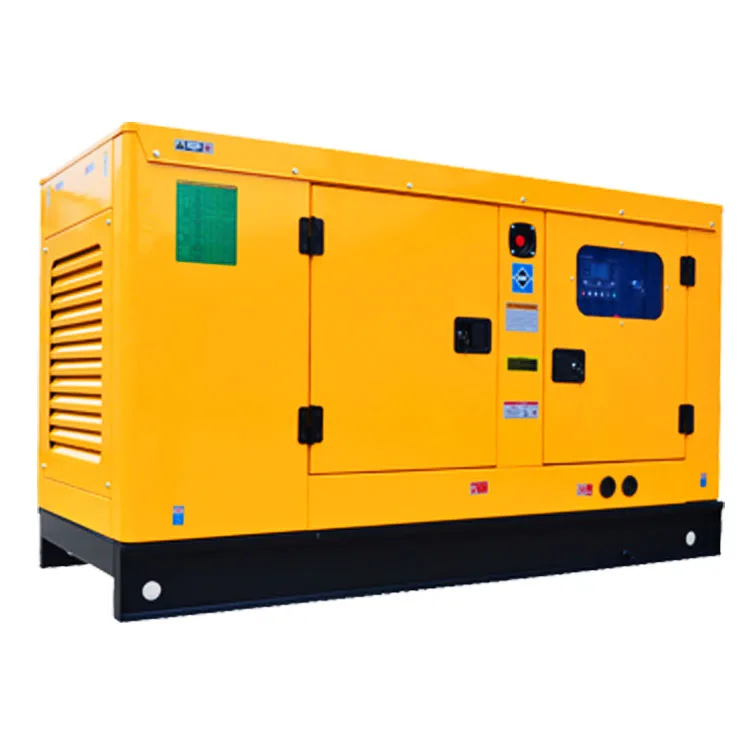 Set Generator Diesel 40kva 50kva 60kva 80kw 100kva Generator Diesel Listrik Diam untuk Rumah dengan Transfer Otomatis